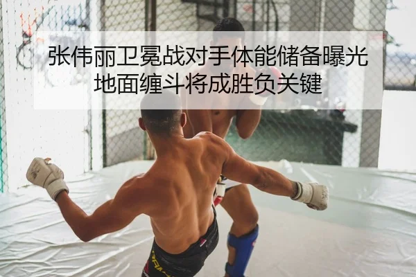 张伟丽卫冕战对手体能储备曝光 地面缠斗将成胜负关键 | ayx.com